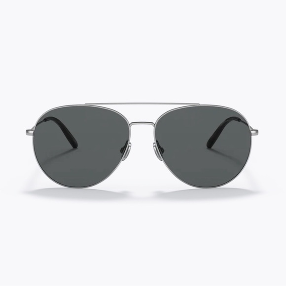 Oliver Peoples Airdale Men’s Polarized Aviator Sunglasses - Picture 3 of 9